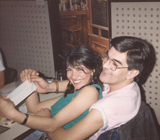 Con la Negra Vernaci, 1984